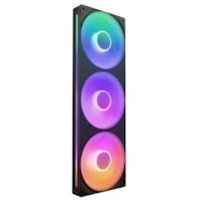 NZXT F360 RGB Core 360mm ARGB 3 viename rėmelyje juodas