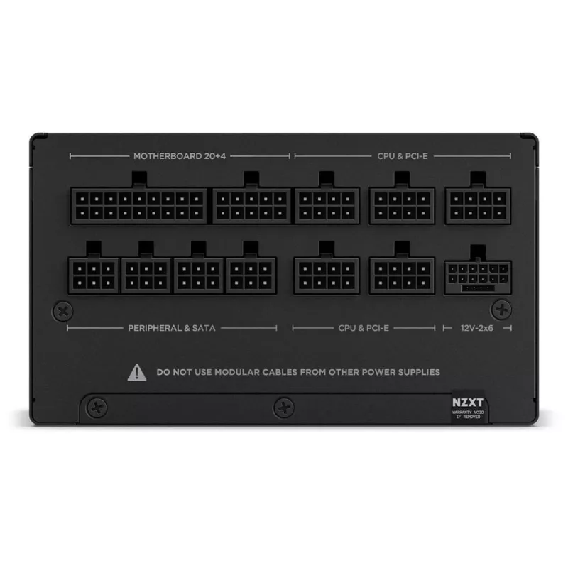 Maitinimo blokas NZXT C-Series C850 850W, modulinis, 80+ Gold, ATX 3.1