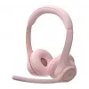 Logitech Zone 300 belaidės ausinės su mikrofonu, rožinės spalvos, 981-001412