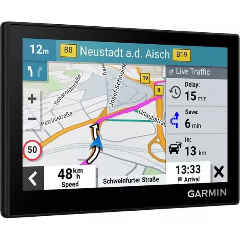 Garmin Drive 53 & Traffic - GPS navigacijos įrenginys - Automobilinis 5 colių plačiaekranis (010-02858-11)