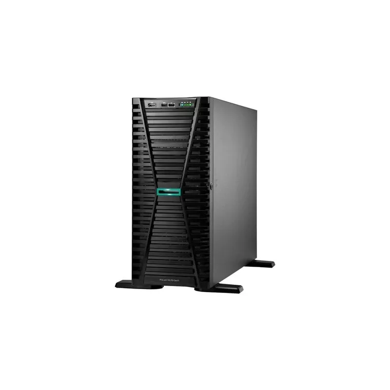 HPE ProLiant ML110 Gen11 4510 12 branduolių 1p 64GB-R MR408i-o 8SFF 2x480GB SSD 2x1000W RPS EU serveris