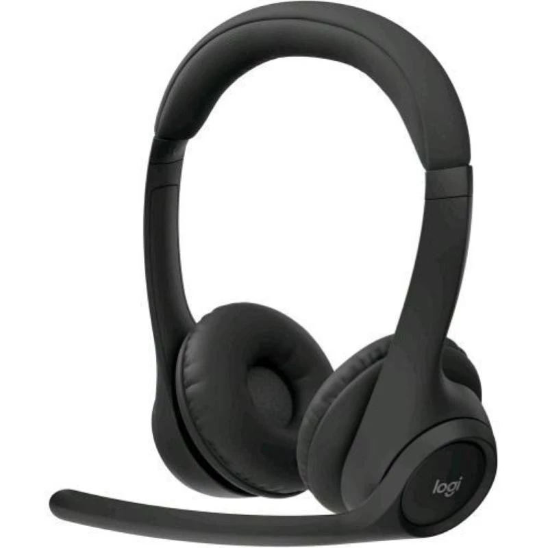 Logitech 981-001453 belaidės ausinės/ausinės su mikrofonu, lankeliu, automobiliui / namų biurui, Bluetooth, juodos
