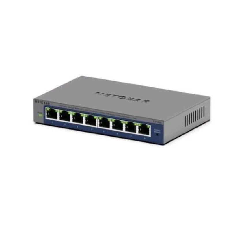 NETGEAR GS108Ev4 8 prievadų Gigabit Ethernet valdomas L2/L3 jungiklis
