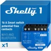Shelly 1 Gen3 belaidis relejinis valdiklis su sausu kontaktu 16A, Wi-Fi