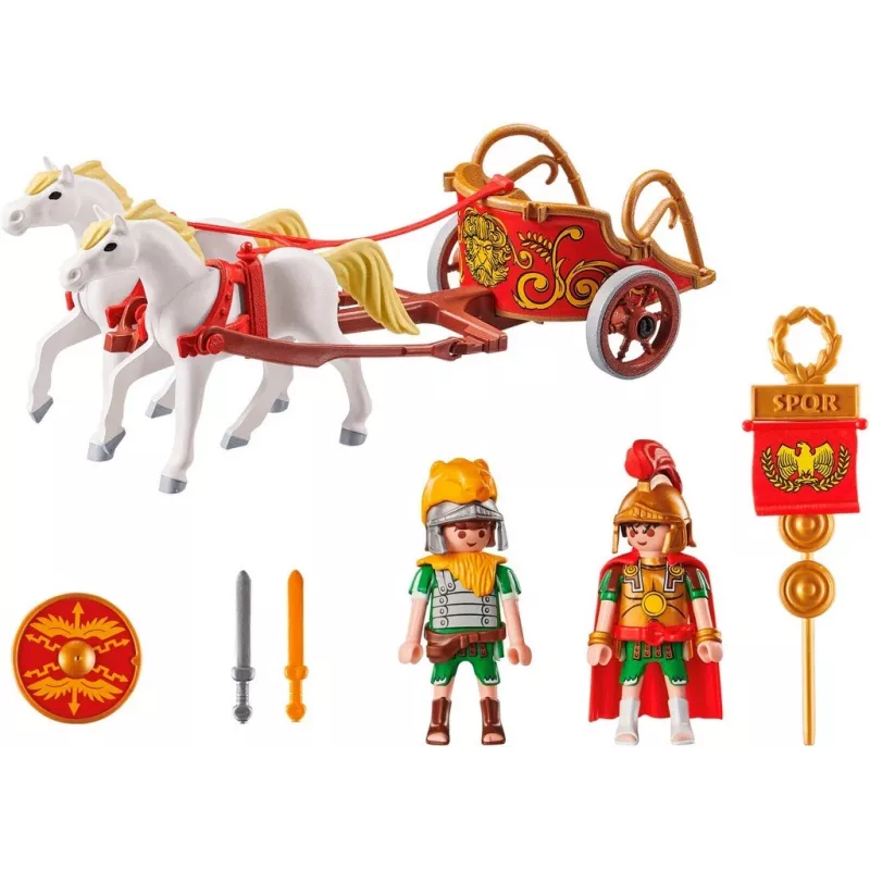 Set Asterix 71543 Romėnų kovos vežimas