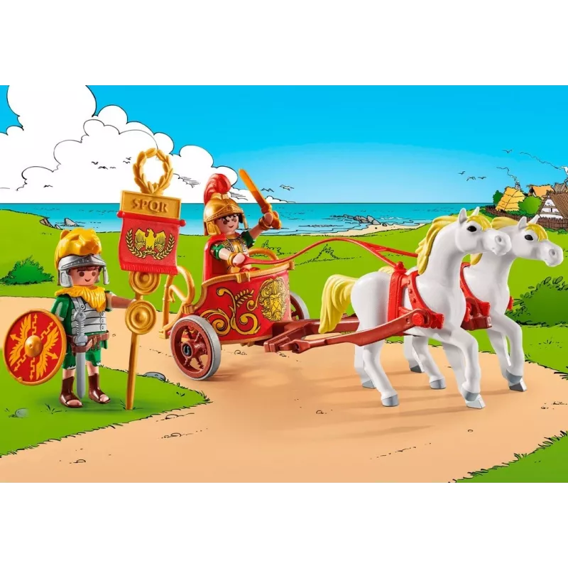 Set Asterix 71543 Romėnų kovos vežimas