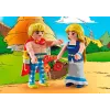 PLAYMOBIL Asterix Tragicomix ir Falbala Įsimylėjėlių pora iš Asterix visatos | Žaislas vaikams nuo 5 metų | 71544