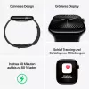 APPLE Watch Series 10 GPS 46mm sidabrinis aliuminio korpusas su Blue Cloud Sport Loop apyranke