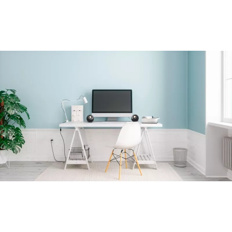 Creative Labs Pebble V3 White laidiniai ir belaidžiai garsiakalbiai 10 W