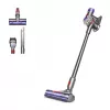 Dyson V8 Advanced 2-in-1 belaidis dulkių siurblys su akumuliatoriumi, sausas, be maišelio, nikelio/sidabro spalvos