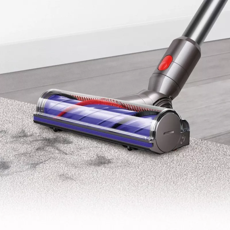 Dyson V8 Advanced 2-in-1 belaidis dulkių siurblys su akumuliatoriumi, sausas, be maišelio, nikelio/sidabro spalvos
