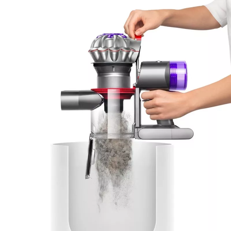 Dyson V8 Advanced 2-in-1 belaidis dulkių siurblys su akumuliatoriumi, sausas, be maišelio, nikelio/sidabro spalvos