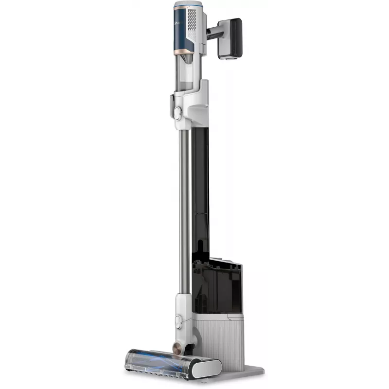 Sharkclean BU3521EU belaidis 2-in-1 šluotinis dulkių siurblys / elektrinė šluota, 21.6 W, mėlyna, balta