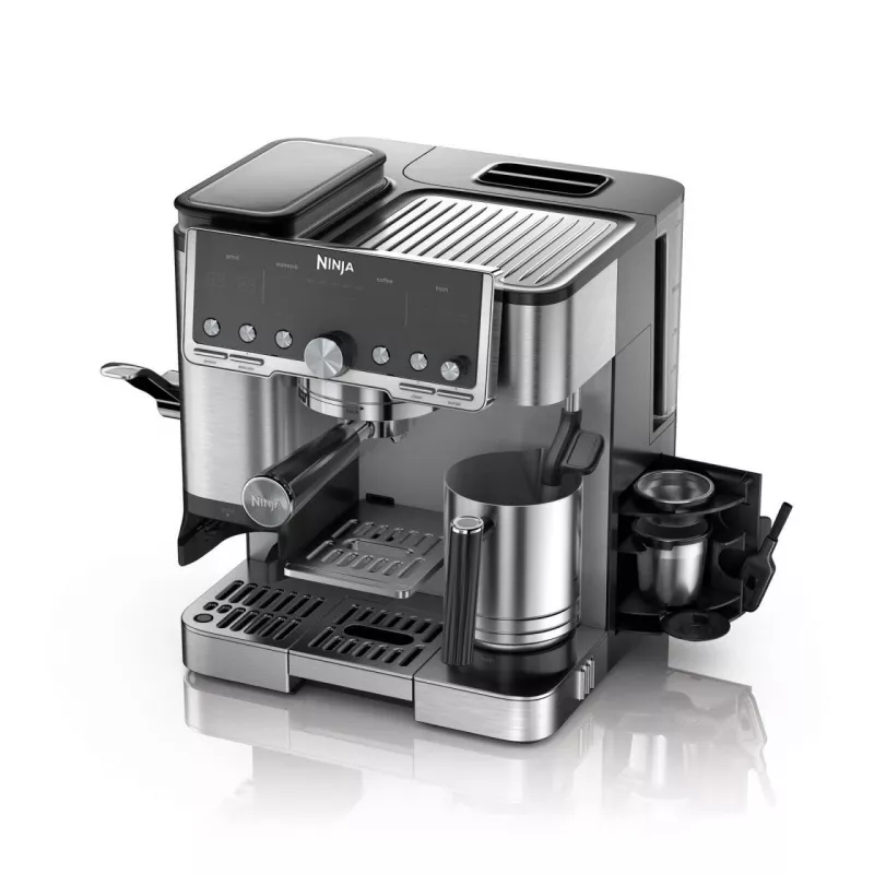 Pusiau automatinis espreso aparatas Ninja ES701EU su malūnėliu, 2 L, 1650 W