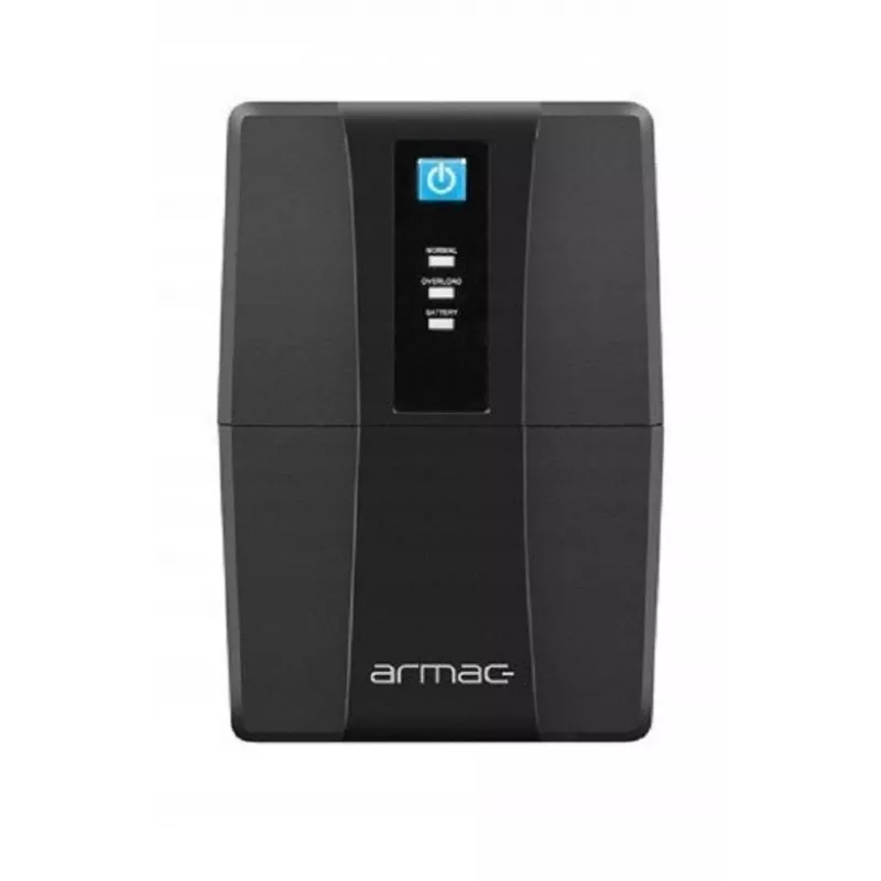 ARMAC Home Lite HL/850E/LED/V2 line-interactive avarinio maitinimo šaltinis 850VA / 480W, 2× E tipo lizdai, AVR, 12V 9Ah akumuliatorius, 40 dB