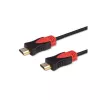 HDMI kabelis SAVIO CL-95 1,5 m — HDMI A tipo į A, HDMI 2.0, 18 Gbit/s, 600 MHz, 4K@60Hz, auksuoti kontaktai, Ethernet, PVC apvalkalas