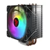 CPU aušintuvas SAVIO SAVGCOVORTEXX2ARGB su 4 šilumos vamzdeliais, 120 mm ARGB ventiliatoriumi, juodas