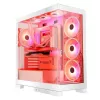 MODECOM Volcano SPACE MIDI korpusas USB 3.0 x 2 CYPE-C juodas