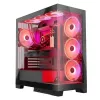 MODECOM Volcano SPACE MIDI korpusas su USB 3.0 x 2 ir CYPE-C