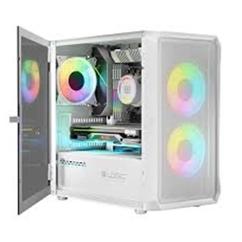 Korpusas Logic PORTOS ARGB MINI USB 3.0 Baltas