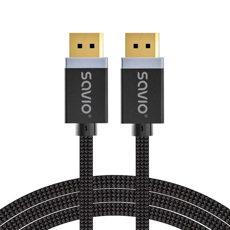 SAVIO DISPLAYPORT (M) - DISPLAYPORT (M) LAIDAS, V1.4, 3 m, CL-176