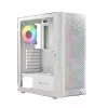 Korpusas Logic ARAMIS ARGB MINIDI USB 3.0 Baltas