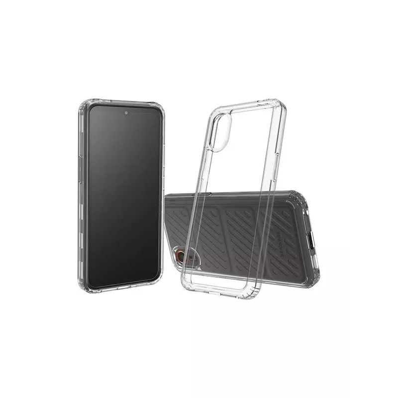 Screenor 25614 bamperio tipo dėklas Samsung Galaxy XCover 7, skaidrus