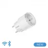 Išmanusis kištukas Shelly Plug S Gen3 — Wi-Fi išmanusis lizdas su energijos stebėjimu, F tipas, 110–230 V, 2500 W, baltas