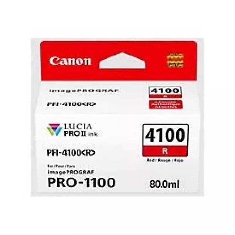 Canon LUCIA PRO II rašalo kasetė 1 vnt. Originali Standartinė išeiga Raudona
