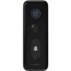 Xiaomi 3S juodas IP65 belaidis ir laidinis vaizdo durų skambutis, 2K, 180°