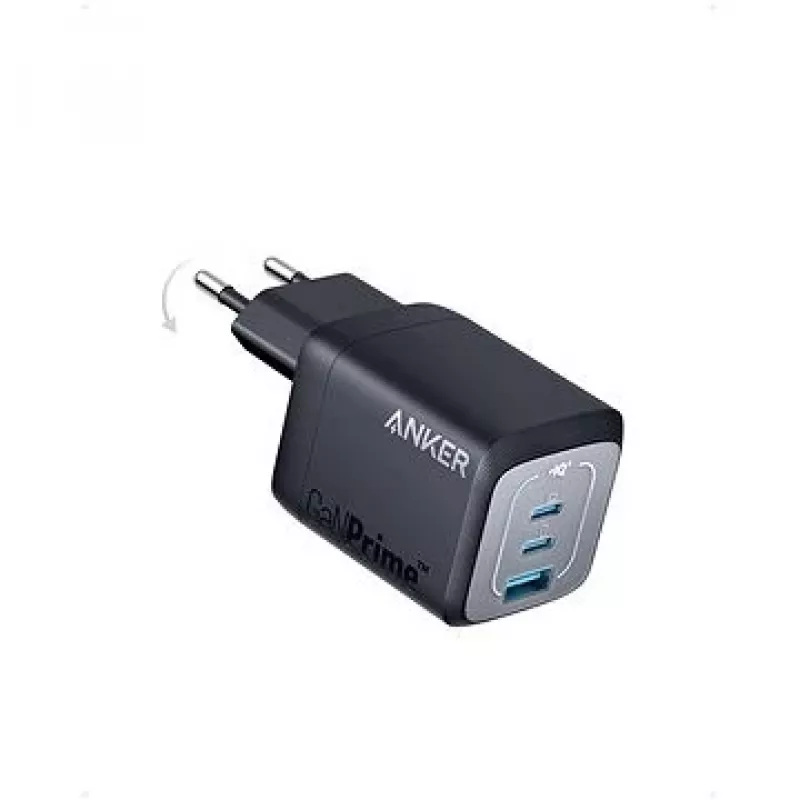 Vidinis USB greitojo įkrovimo adapteris Anker Prime A2669313 — 67 W, 1×USB-A, 2×USB-C, juodas