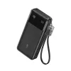 PowerBank su USB-C laidu 20000 mAh 30W Juoda