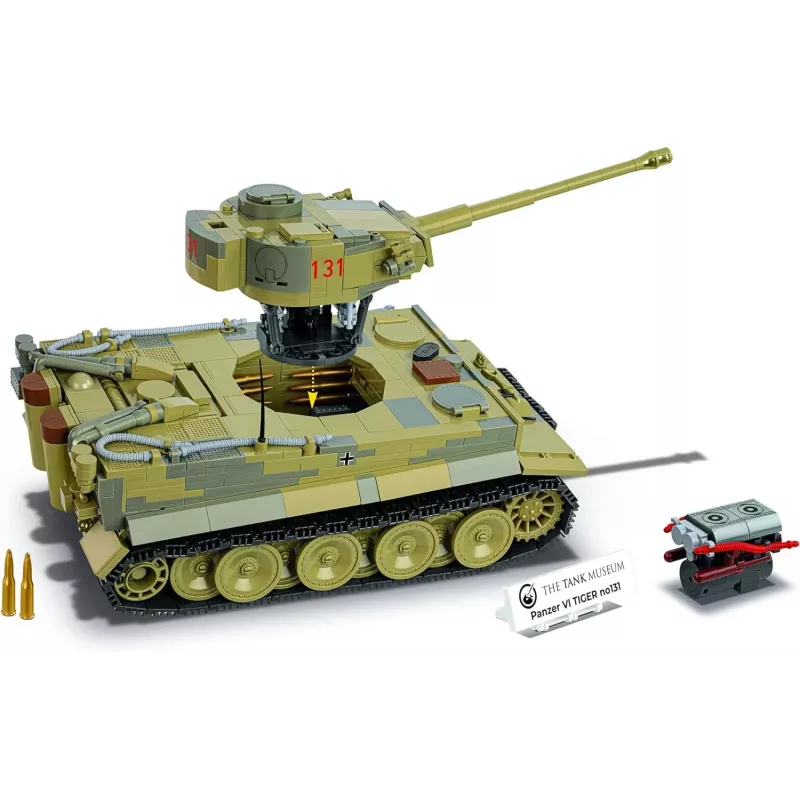 Konstruktorius COBI Panzer VI Tiger nr.131 – 1275 detalių