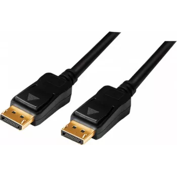 DisplayPort kabelis LogiLink CV0113 15 m Juodas