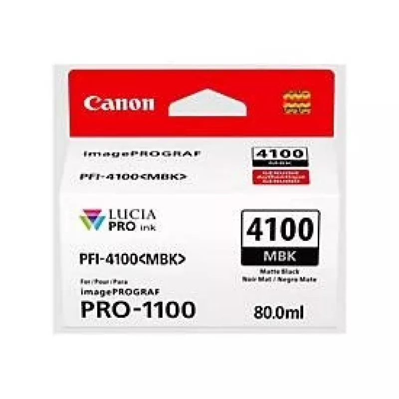 Canon LUCIA PRO II rašalo kasetė 1 vnt. Originali Standartinė Išeiga Matinė juoda
