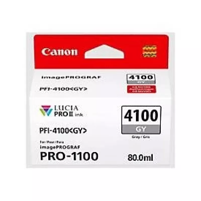 Canon LUCIA PRO II rašalo kasetė 1 vnt. Standartinės išeigos pilka