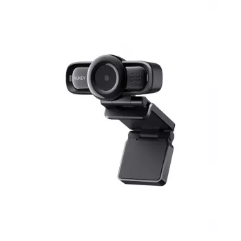 Aukey PC-LM3 Stream Series automatinio fokusavimo Full HD internetinė kamera su 1/3 CMOS jutikliu juoda