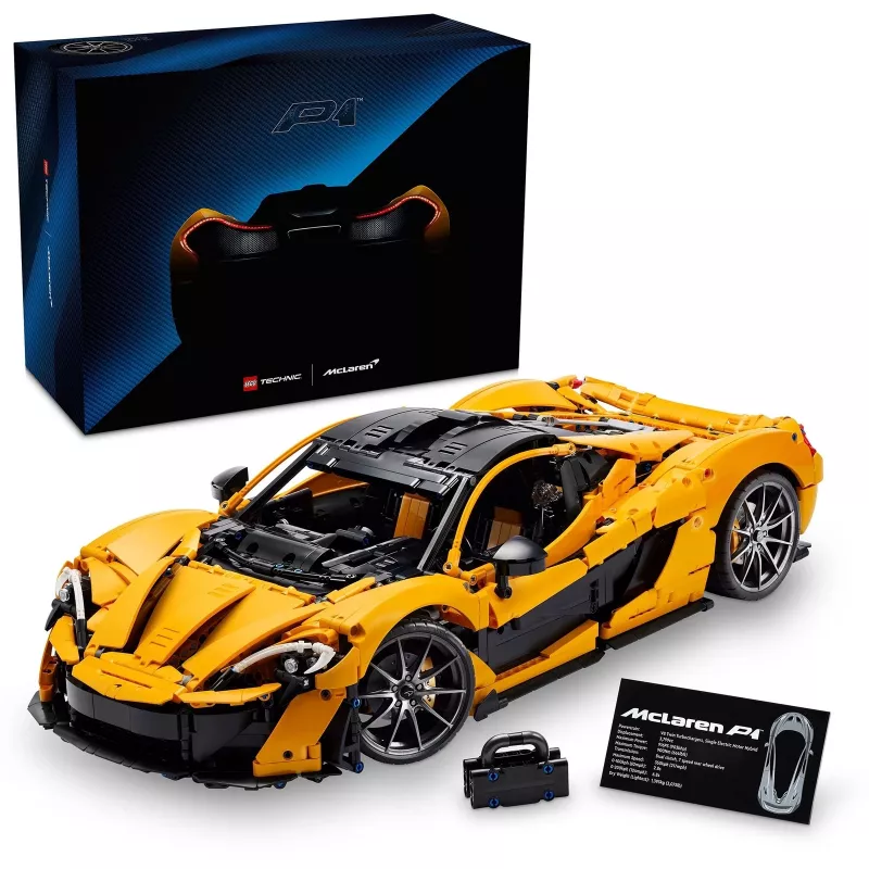 LEGO Technic 42172 McLaren P1 Modelio Automobilio Rinkinys Suaugusiems