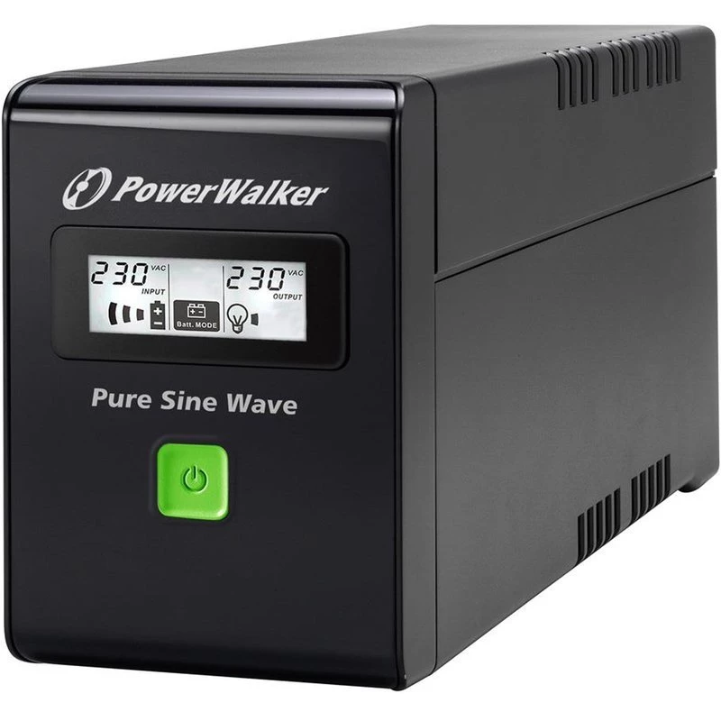 PowerWalker VI 800 SW FR nepertraukiamo maitinimo šaltinis (UPS) Line-Interactive 0.8 kVA 480 W 2 AC išėjimai