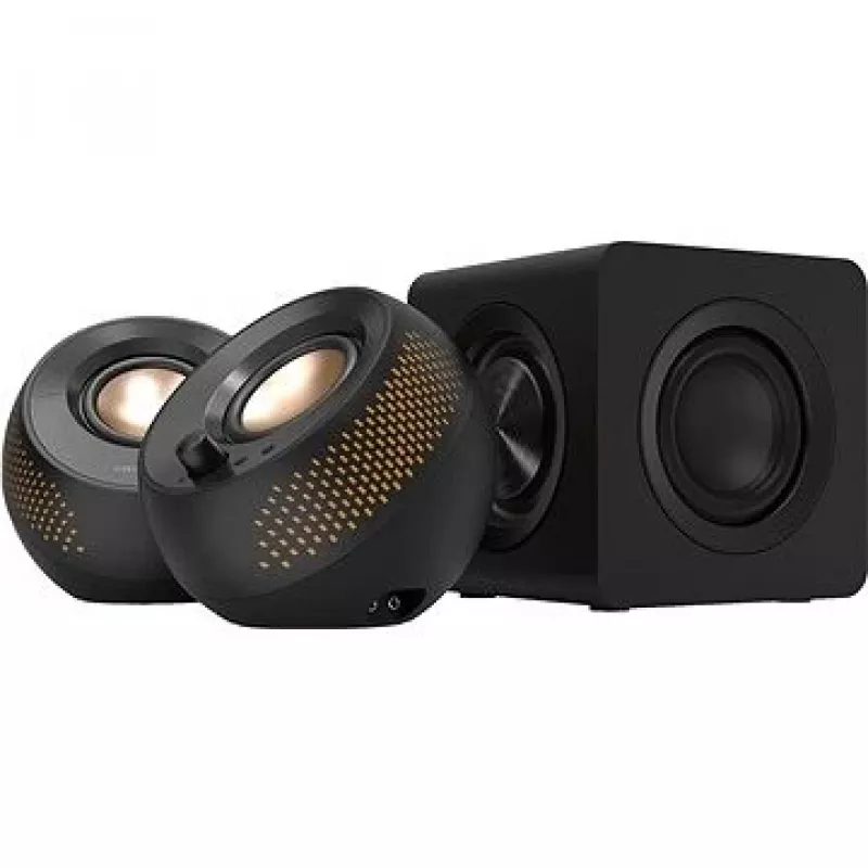 Creative Pebble X Plus garsiakalbių rinkinys 30 W Universalus Juodas 2.1 kanalai Bluetooth