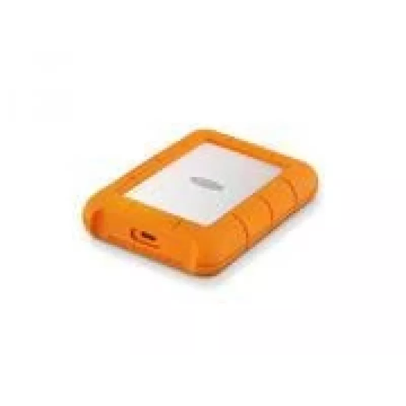LaCie Rugged USB-C išorinis kietasis diskas 5 TB USB Type-C 3.2 Gen 1 (3.1 Gen 1) pilkai geltonas