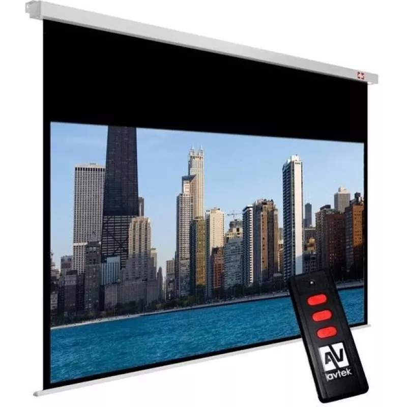 Elektrinis ekranas Avtek Cinema Electric 200 (200 x 200 cm) - 16:9
