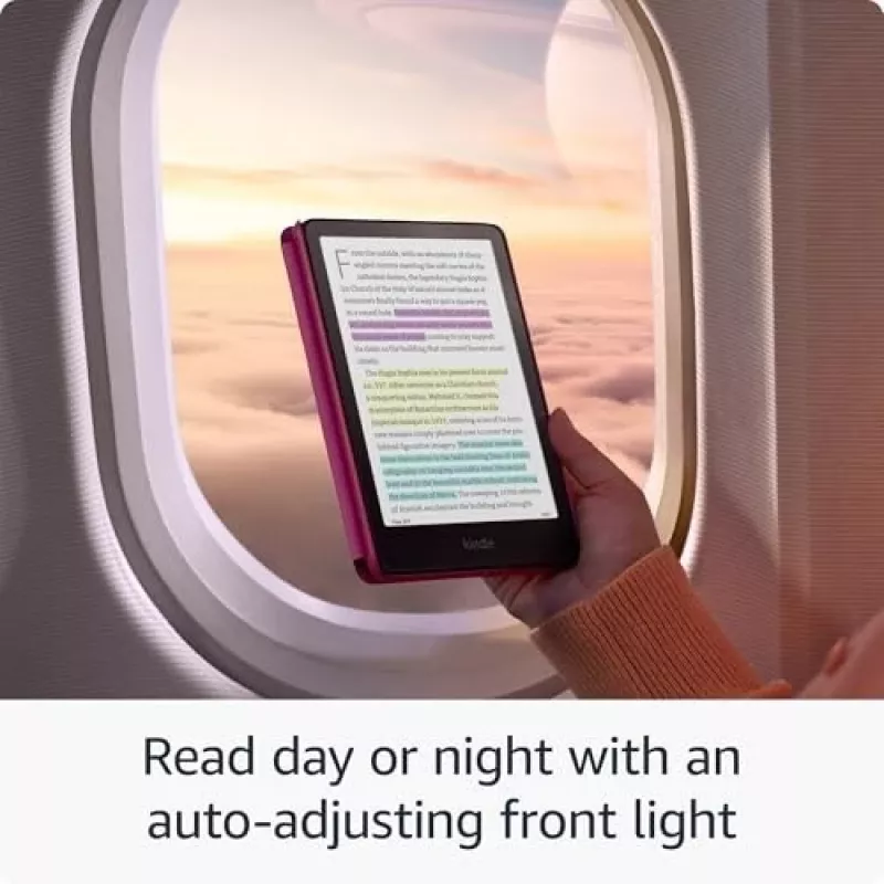 Amazon Kindle Colorsoft Signature Edition (2024) elektroninė skaitykla 7 col., 32 GB, Wi-Fi, belaidis įkrovimas, Metallic Black