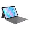 Klaviatūros dėklas Logitech Combo Touch QWERTY danų, suomių, norvegų, švedų Smart Connector pilka