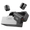 Belaidis mikrofonų rinkinys DJI Mic Mini (2 TX + 1 RX + Įkrovimo dėklas) – Tamsiai pilka