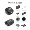 Belaidis mikrofonų rinkinys DJI Mic Mini (2 TX + 1 RX + Įkrovimo dėklas) – Tamsiai pilka