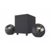 Creative Pebble Plus 2.1 garsiakalbių sistema, 8 W, juoda