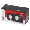 2 krypčių kompiuterio garsiakalbis Audiocore AC870 B — 3 W RMS, maitinimas per USB, 3,5 mm įvestis, 2.0 kanalai