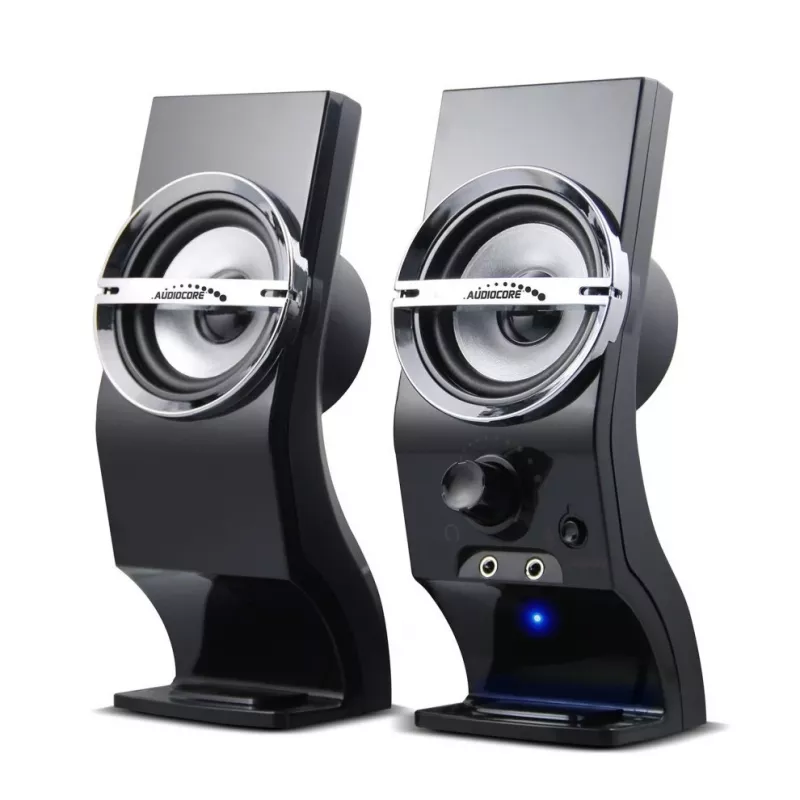 Audiocore AC805 stereo garsiakalbiai 2.0 PC 6W juodi