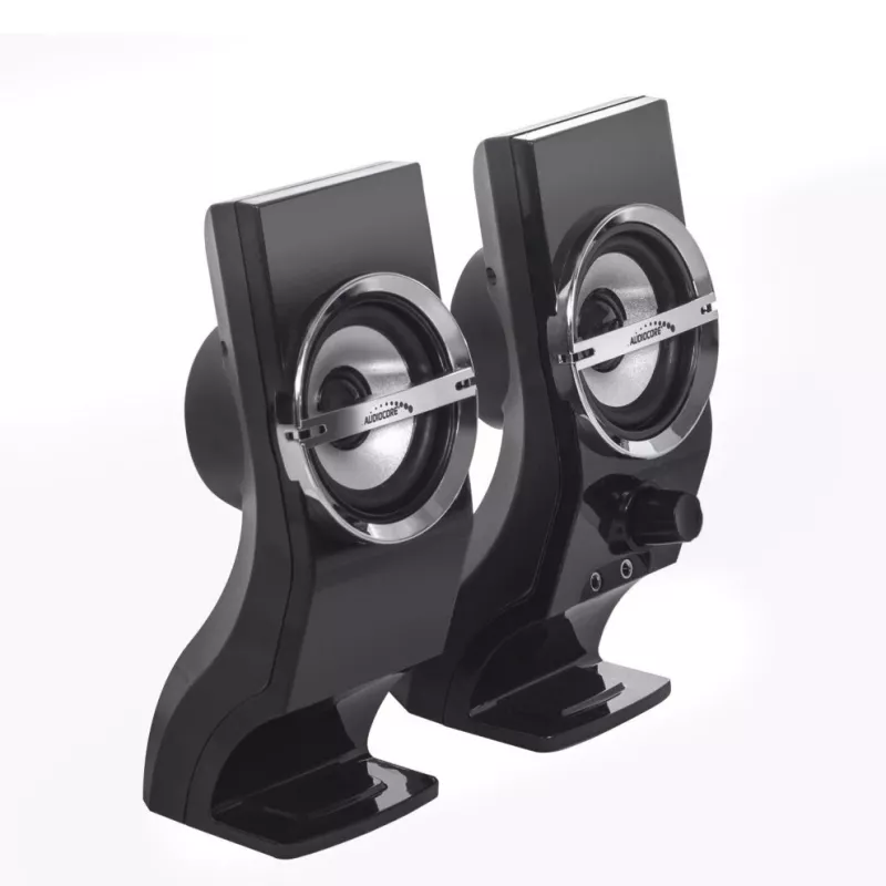 Audiocore AC805 stereo garsiakalbiai 2.0 PC 6W juodi